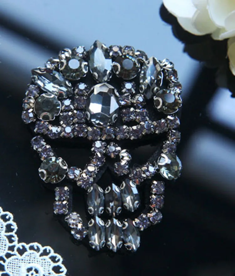 skull beaded patches applique patches for clothing patch sewing accessories parches bordados embroidered patches
skull beaded patches applique patches for clothing patch sewing accessories parches bordados embroidered patches