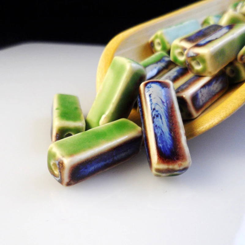 XINYAO 10Pcs 10x29mm Rectangle Ceramic Spacer Beads Diy Bracelet Necklace Handmade Porcelain Charm Beads For Jewelry Making
XINYAO 10Pcs 10x29mm Rectangle Ceramic Spacer Beads Diy Bracelet Necklace Handmade Porcelain Charm Beads For Jewelry Making