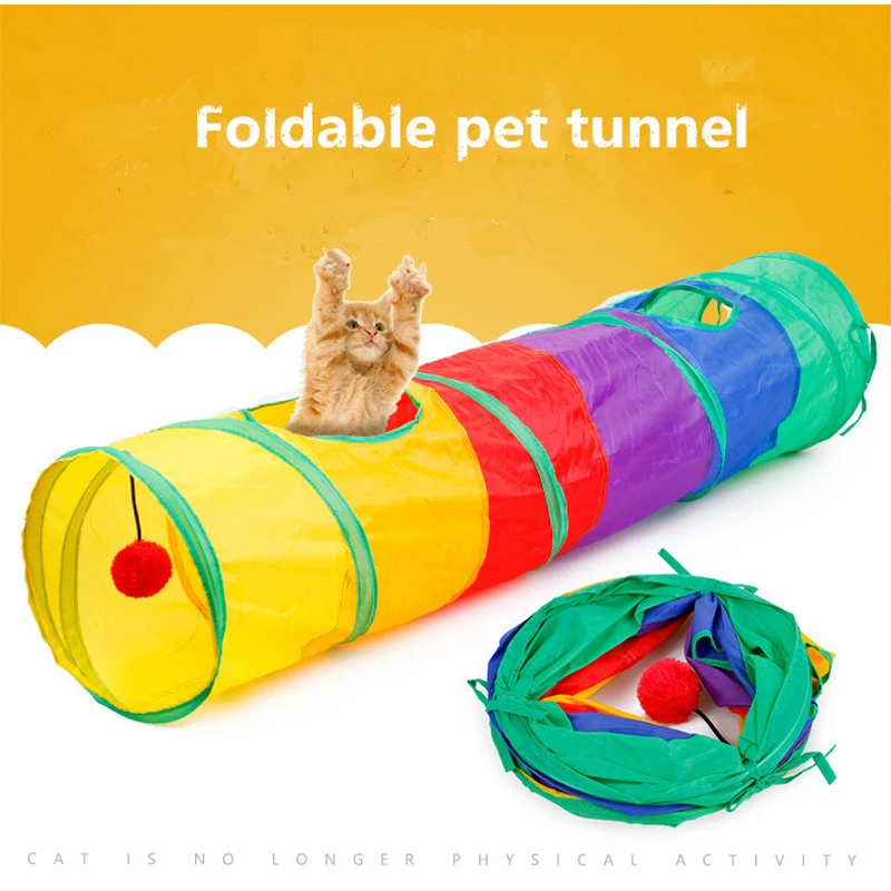 Summer Outdoor Collapsible Cat Tunnel Long With 2 Windows And 2 Holes Design Cat Toys Rabbit Play Foldable Pet Cat Tunnel Toy
Summer Outdoor Collapsible Cat Tunnel Long With 2 Windows And 2 Holes Design Cat Toys Rabbit Play Foldable Pet Cat Tunnel Toy