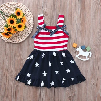 Emmababy Summer Newest Fashion Toddler Baby Girl Clothes Stars Print Striped Strap Cotton Tutu Princess Dress Sundress
Emmababy Summer Newest Fashion Toddler Baby Girl Clothes Stars Print Striped Strap Cotton Tutu Princess Dress Sundress