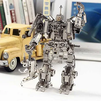 DIY Private custom stainless steel metal model finished removable insect Robots Deformation robot laser assembling machine
DIY Private custom stainless steel metal model finished removable insect Robots Deformation robot laser assembling machine