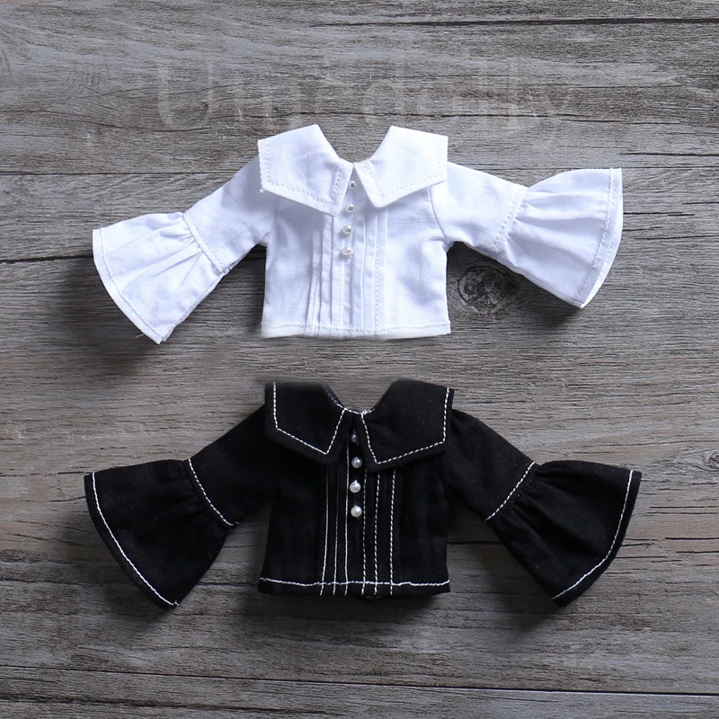 Handmade Doll Clothing Butterfly Sleeve Shirt for OB24, Azone S, Blythe Doll Satin Clothes Accessories
Handmade Doll Clothing Butterfly Sleeve Shirt for OB24, Azone S, Blythe Doll Satin Clothes Accessories