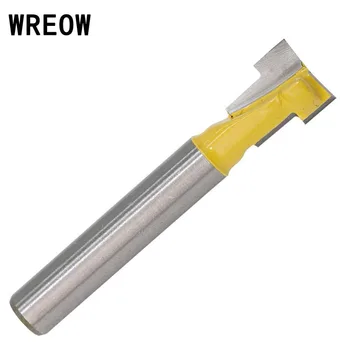 1Pc 3/8'' T-Slot Cutter 1/4 Inch Shank Yellow Lock Hole Milling Cutter Router Bit Woodwork Cutter Tool Carbide Alloy
1Pc 3/8'' T-Slot Cutter 1/4 Inch Shank Yellow Lock Hole Milling Cutter Router Bit Woodwork Cutter Tool Carbide Alloy
