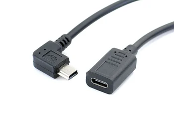 27CM Mini USB Male to USB Type C Data Sync and Charging Cable Extension Cable,100pcs/lot
27CM Mini USB Male to USB Type C Data Sync and Charging Cable Extension Cable,100pcs/lot