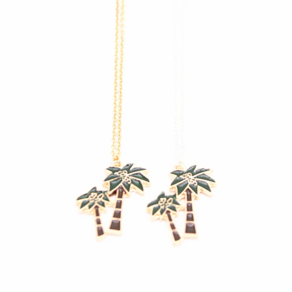 New Tropical style series pendant necklace Tropical tree plated necklace attractive for women
New Tropical style series pendant necklace Tropical tree plated necklace attractive for women