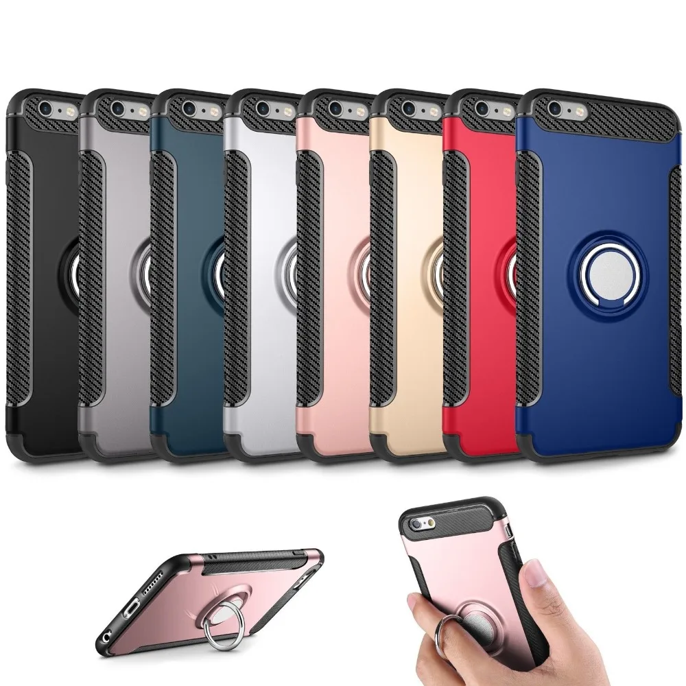 Чехол Sinbeda для iPhone 5 6 6S Plus Жесткий ПК + Мягкий силиконовый чехол X 7 8 гибридный