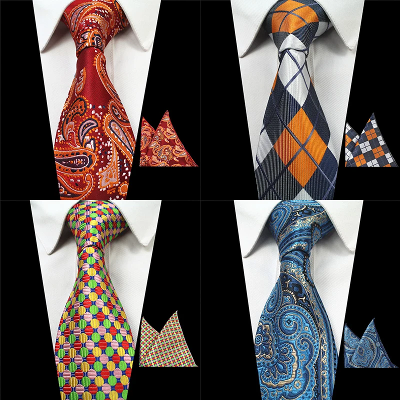 RBOCOTT 2PCS Neck Ties And Hanky Set Mens Red Tie Paisley Tie Silk Jacquard Woven Men Classic Necktie For Wedding Business Party
RBOCOTT 2PCS Neck Ties And Hanky Set Mens Red Tie Paisley Tie Silk Jacquard Woven Men Classic Necktie For Wedding Business Party