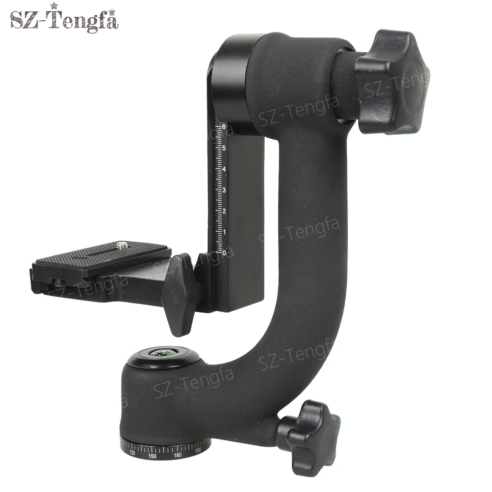 PRO 360 degree Panorama Gimbal Head Tripod Head with Standard Quick Release Plate for Canon Nikon Sony Telephoto Lens
PRO 360 degree Panorama Gimbal Head Tripod Head with Standard Quick Release Plate for Canon Nikon Sony Telephoto Lens