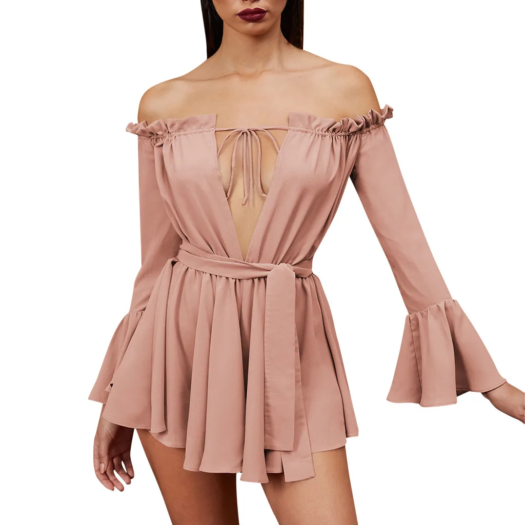 SAGACE Off Shoulder Women Dress Sexy 2019 Solid One Word Collar Long Sleeve Bow Mini Dress Women Vestidos Sexy Beach Dresses new
SAGACE Off Shoulder Women Dress Sexy 2019 Solid One Word Collar Long Sleeve Bow Mini Dress Women Vestidos Sexy Beach Dresses new