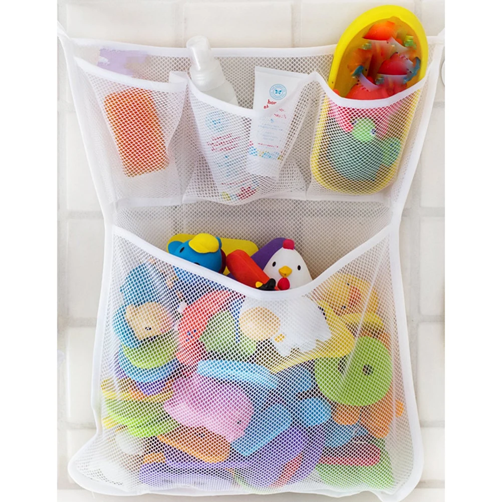 1PCS Bathroom Mesh Net Storage Bag Baby Bath Bathtub Toy Mesh Net Storage Bag Organizer Holder For Home 33x45cm
1PCS Bathroom Mesh Net Storage Bag Baby Bath Bathtub Toy Mesh Net Storage Bag Organizer Holder For Home 33x45cm
