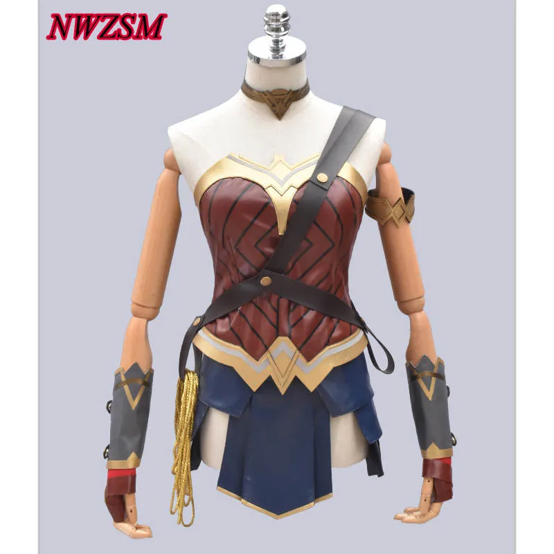 Wonder Woman Cosplay Costumes Adult Justice League Supper Hero Costume Halloween Sexy Women Diana Cosplay Costume Full Set
Wonder Woman Cosplay Costumes Adult Justice League Supper Hero Costume Halloween Sexy Women Diana Cosplay Costume Full Set