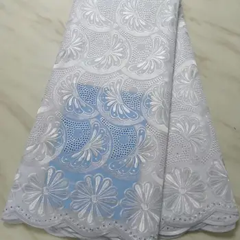 African Dry Lace Fabric Swiss Voile With Stones Swiss Cotton Lace High Quality 2019 White Lace Fabrics For Wedding Dress
African Dry Lace Fabric Swiss Voile With Stones Swiss Cotton Lace High Quality 2019 White Lace Fabrics For Wedding Dress