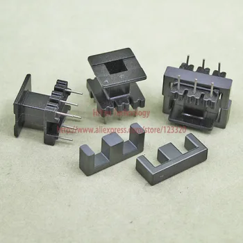 20sets/lot EE25 PC40 Ferrite Magnetic Core and 3 Pins + 3 Pins Top Entry Plastic Bobbin Customize Voltage Transformer
20sets/lot EE25 PC40 Ferrite Magnetic Core and 3 Pins + 3 Pins Top Entry Plastic Bobbin Customize Voltage Transformer