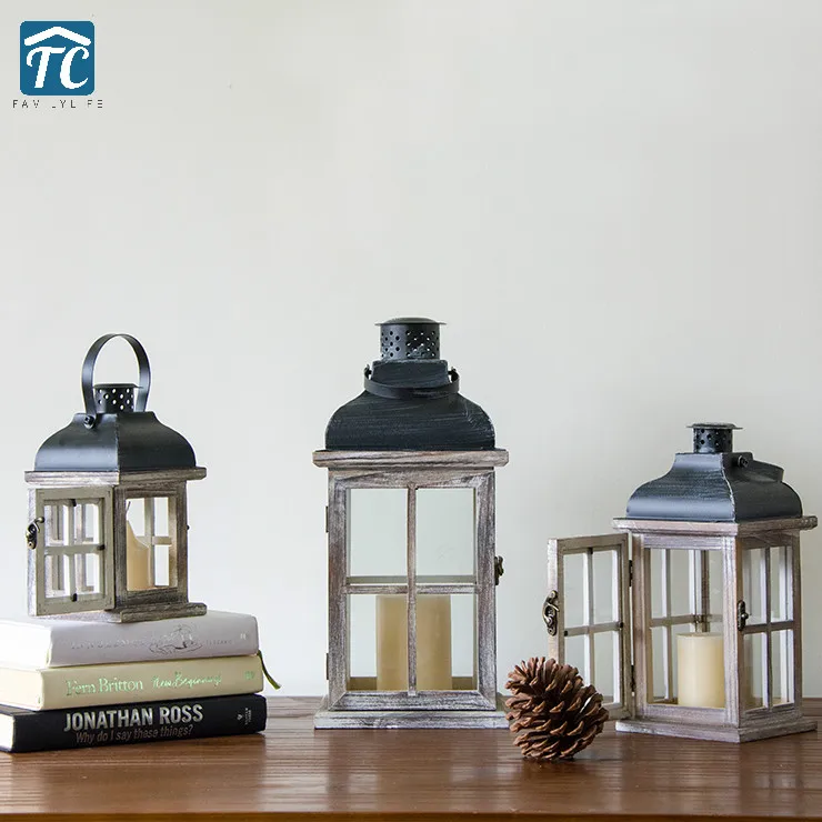 Retro Candlestick Wooden Decorative Wind Candle Holder Home Decor Romantic Wedding Lantern Decoration Candle Stand Table
Retro Candlestick Wooden Decorative Wind Candle Holder Home Decor Romantic Wedding Lantern Decoration Candle Stand Table