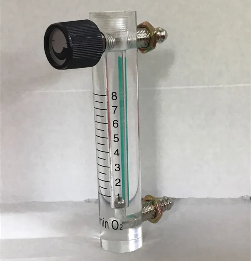 Acrylic Gas Air Oxygen Flow Meter Flowmeter Countor Indicator O2 With Valve brass Connector 0.1Mpa 1-8L/Min height 116mm
Acrylic Gas Air Oxygen Flow Meter Flowmeter Countor Indicator O2 With Valve brass Connector 0.1Mpa 1-8L/Min height 116mm
