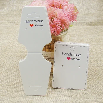 500pcs +500pcs earring card 2 color White&kraft paper jewelry set card print handmade with love jewelry necklace display cards
500pcs +500pcs earring card 2 color White&kraft paper jewelry set card print handmade with love jewelry necklace display cards