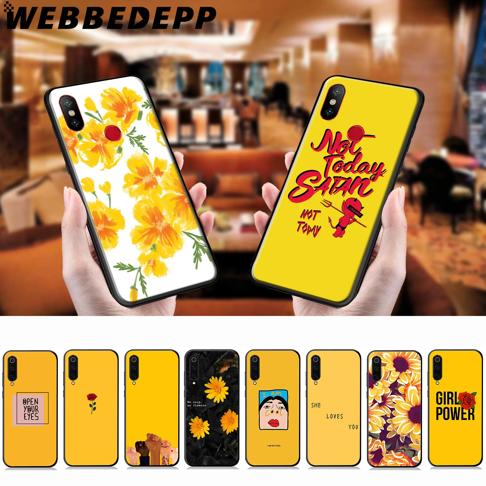 WEBBEDEPP Aesthetics Yellow Pattern Soft Case for Xiaomi Mi 9T 9 8 SE 6 A1 A2 A3 Lite MiA1 MiA2 MiA3 Mi F1 MAX 3 Mi8 CC9E CC9
WEBBEDEPP Aesthetics Yellow Pattern Soft Case for Xiaomi Mi 9T 9 8 SE 6 A1 A2 A3 Lite MiA1 MiA2 MiA3 Mi F1 MAX 3 Mi8 CC9E CC9