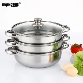 28CM Steamer Pot Luxury Cooking Pot Stock Pot Stew Pot with Steamer Draw Stainless Steel
28CM Steamer Pot Luxury Cooking Pot Stock Pot Stew Pot with Steamer Draw Stainless Steel