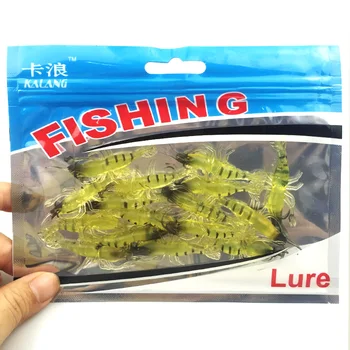 15pcs/lot Fishing Lures 4.7cm/1.28g Artificial Shrimp Lures Soft Fishing Baits crank bait slow sinking plug Worn Fake lure 122
15pcs/lot Fishing Lures 4.7cm/1.28g Artificial Shrimp Lures Soft Fishing Baits crank bait slow sinking plug Worn Fake lure 122