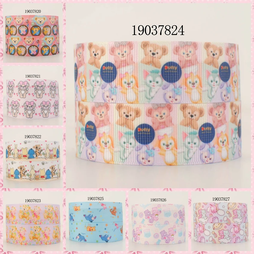 10yards -different sizes -lively cartoon bear ribbon printed Grosgrain ribbon 19037820
10yards -different sizes -lively cartoon bear ribbon printed Grosgrain ribbon 19037820
