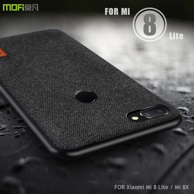 Чехол для xiaomi mi 8 lite чехол MOFI Xiaomi Mi 8X тканевый задней панели mi8 мягкий с полным