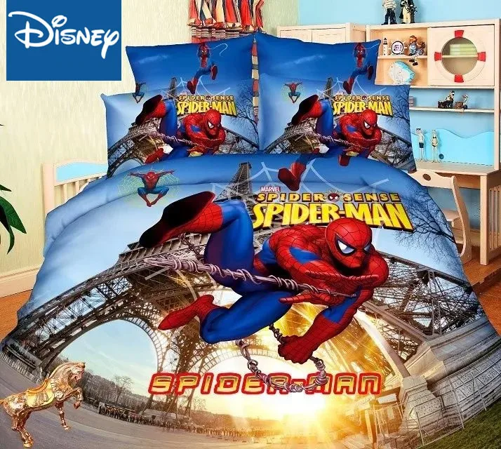 Disney Spider Man Single Size Bedding Set Quilt Covers Suitable for bed of 1M Bedroom Decor Twin Fitted Sheet 3Pcs new discount
Disney Spider Man Single Size Bedding Set Quilt Covers Suitable for bed of 1M Bedroom Decor Twin Fitted Sheet 3Pcs new discount
