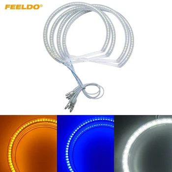 FEELDO 2X131mm 2X146mm Car LED Halo Rings Angel Eyes DRL Head Lamp For BMW E46 NON Projector
FEELDO 2X131mm 2X146mm Car LED Halo Rings Angel Eyes DRL Head Lamp For BMW E46 NON Projector