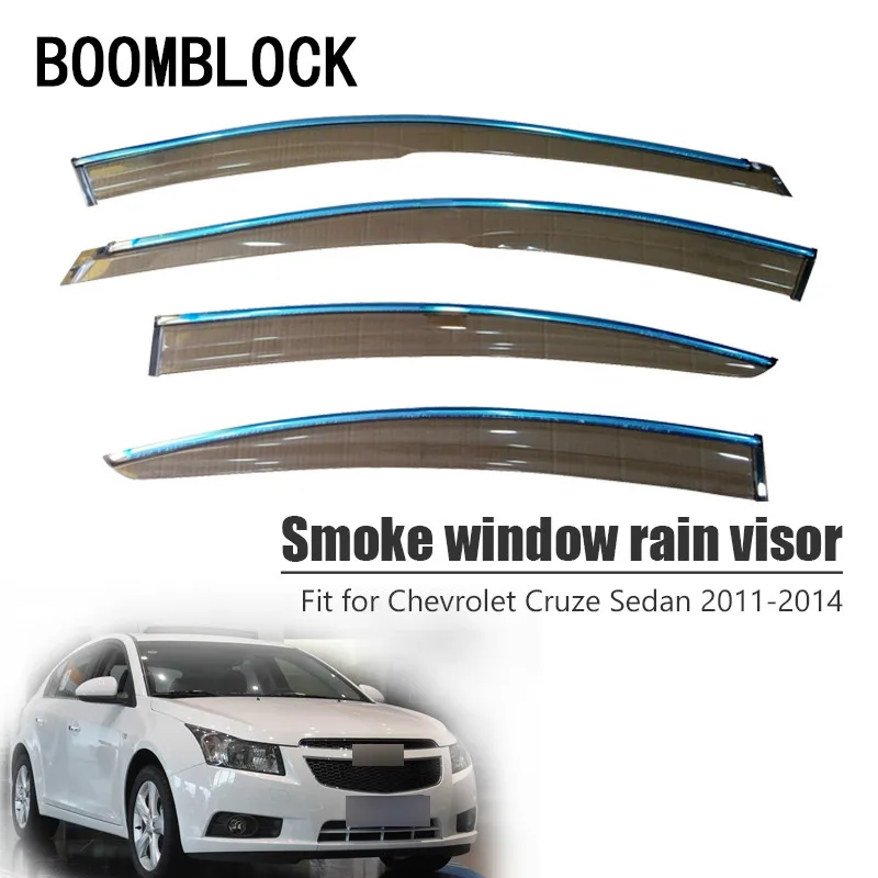 BOOMBLOCK Car Covers Window Visor Sun Rain Wind Deflector Awning Shield ABS For Chevy cruze Chevrolet Cruze 2011 2012 2013 2014
BOOMBLOCK Car Covers Window Visor Sun Rain Wind Deflector Awning Shield ABS For Chevy cruze Chevrolet Cruze 2011 2012 2013 2014
