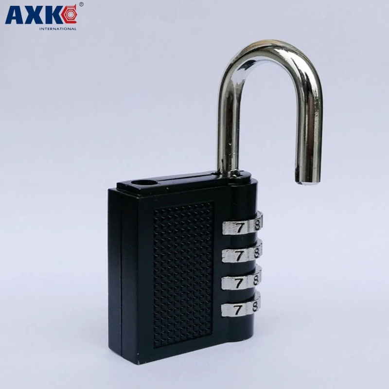 

Axk 4 Dial Digit Password Lock Combination Suitcase Luggage Metal Code Password Lock Padlock Zinc Alloy Coded Lock Keyed Padlock