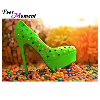 Ever Moment Diamond Painting High Heels Handmade Full Square Drill Picture Of Rhinestone Diamond Embroidery 5D DIY 3F075
Ever Moment Diamond Painting High Heels Handmade Full Square Drill Picture Of Rhinestone Diamond Embroidery 5D DIY 3F075