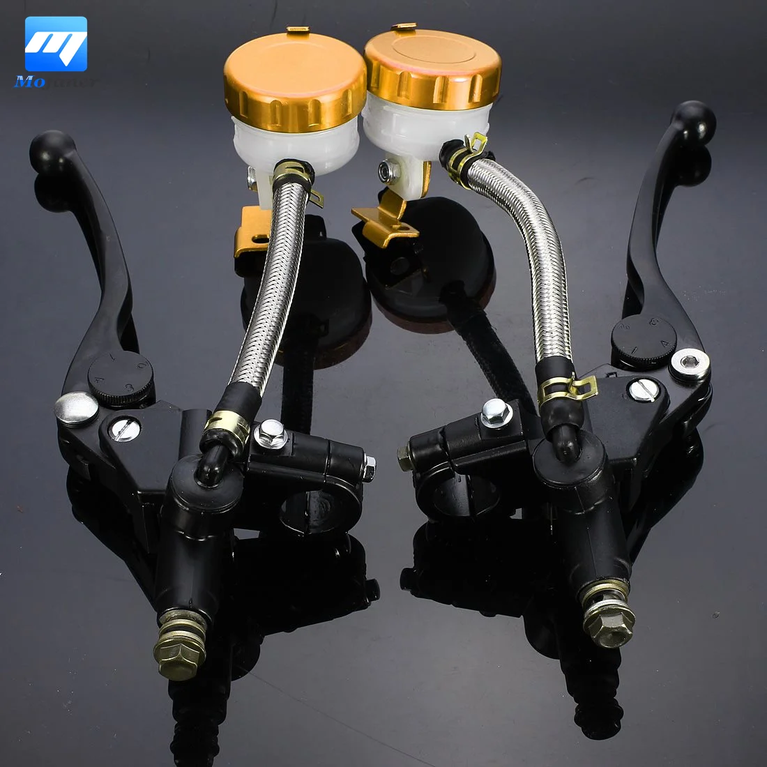 1 Pair 7/8 inch 22mm Motorcycle Handlebar Hydraulic Brake Master Cylinder Clutch Lever
1 Pair 7/8 inch 22mm Motorcycle Handlebar Hydraulic Brake Master Cylinder Clutch Lever