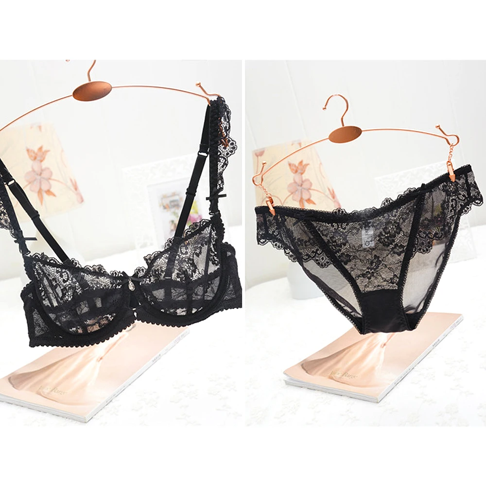 Vogue Secret Women Bras & Panties Unlined Brief Sets Transparent Lace Floral Sexy Lingerie Thin Cup Free Shipping Underwear
Vogue Secret Women Bras & Panties Unlined Brief Sets Transparent Lace Floral Sexy Lingerie Thin Cup Free Shipping Underwear