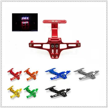 Motorcycle Licence CNC turn signal Holder Number Plate Mount For SUZUKI RGV250 VS800 Intruder VZ800 Marauder Bandit 650S
Motorcycle Licence CNC turn signal Holder Number Plate Mount For SUZUKI RGV250 VS800 Intruder VZ800 Marauder Bandit 650S