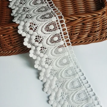14yard Width 9cm white Water soluble Lace fabric cotton lace ribbon New 2018 skirt decoration Clothing home textiles Accessories
14yard Width 9cm white Water soluble Lace fabric cotton lace ribbon New 2018 skirt decoration Clothing home textiles Accessories