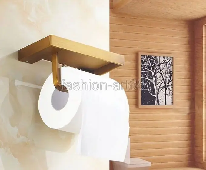 Bathroom Accessory Antique Brass Wall Mounted Bathroom Fitting Toilet Paper Roll Holder aba170 Bathroom Accessory Antique Brass Wall Mounted Bathroom Fitting Toilet Paper Roll Holder aba170<br><br>Aliexpress