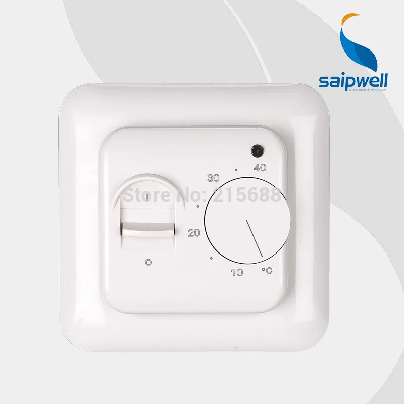 saipwell SP-6000 room mechanical thermostat Floor Heating system 3m sensor air condition temperatue control switch led indicator
saipwell SP-6000 room mechanical thermostat Floor Heating system 3m sensor air condition temperatue control switch led indicator