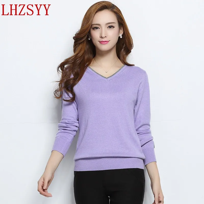 LHZSYY Autumn And Winter women's knitted Cashmere Sweater pullover NEW V-collar fashion Wool Color side Loose Sweaters shirt
LHZSYY Autumn And Winter women's knitted Cashmere Sweater pullover NEW V-collar fashion Wool Color side Loose Sweaters shirt