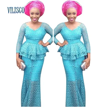 African Plus Size Tops and Skirt Set for Women Vestidos Bazin African Lace Embroidered Clothing 2019 Christmas Dress Party XG012
African Plus Size Tops and Skirt Set for Women Vestidos Bazin African Lace Embroidered Clothing 2019 Christmas Dress Party XG012