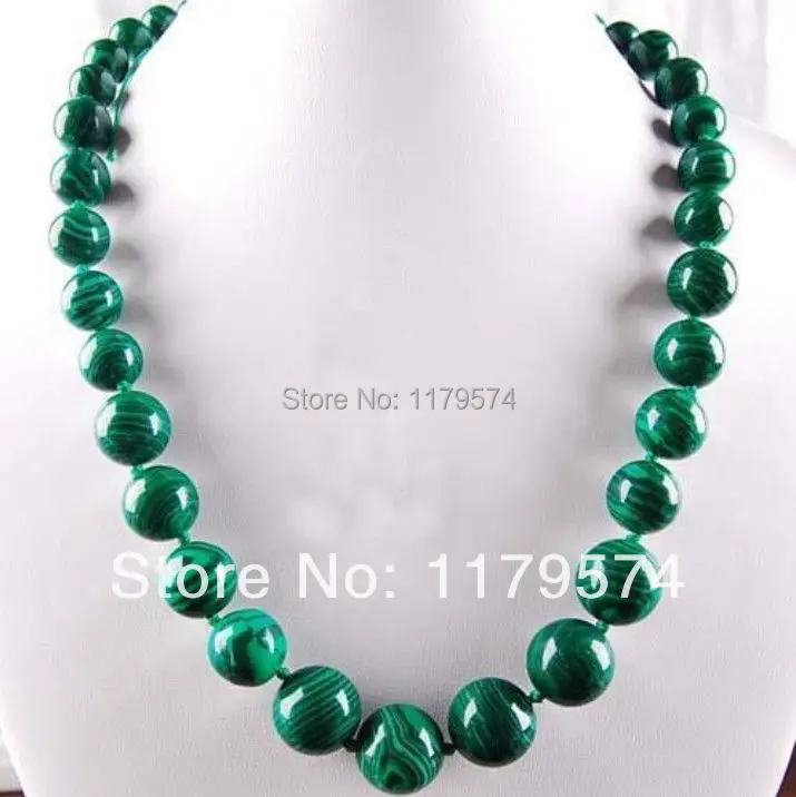 all-match women 6-14mm Green Gorgouese Malachite Round Beads Necklace Gifts For Girl Women Fashion Jewelry Making Design 18"xu98
all-match women 6-14mm Green Gorgouese Malachite Round Beads Necklace Gifts For Girl Women Fashion Jewelry Making Design 18"xu98