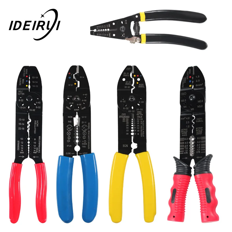 Free Shipping Multitool Crimping Pliers Electrical Terminals Combination Multi Tool Wire Stripper Cut Alicates Electricos FS-051
Free Shipping Multitool Crimping Pliers Electrical Terminals Combination Multi Tool Wire Stripper Cut Alicates Electricos FS-051