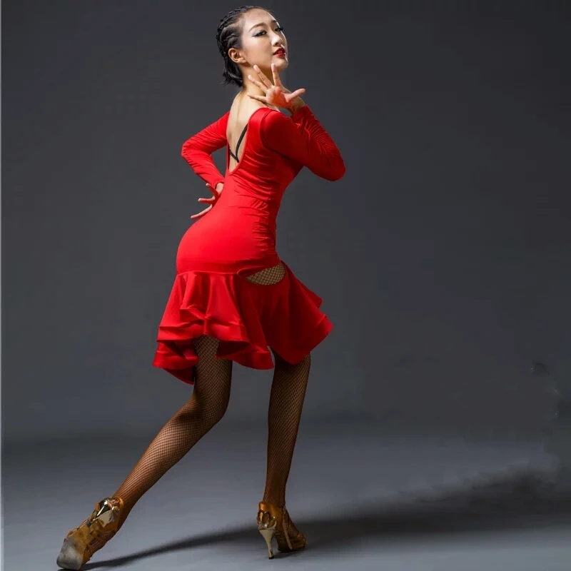 Red Green backless latin dance dress women latin dress dancing clothes Dancewear dress latina salsa dress modern dance costumes
Red Green backless latin dance dress women latin dress dancing clothes Dancewear dress latina salsa dress modern dance costumes