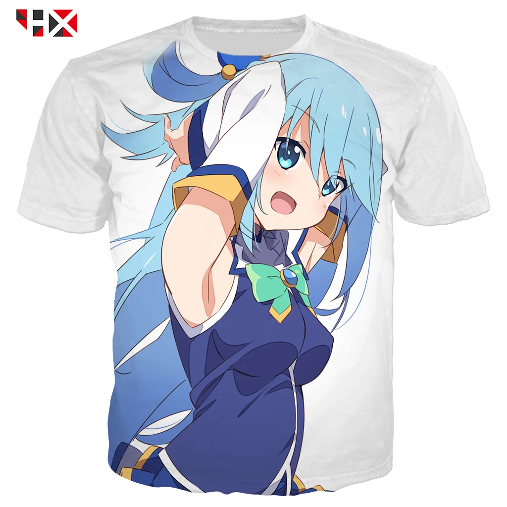 Newest 3D Print God's Blessing on This Wonderful World Men T Shirt Harajuku KonoSuba T Shirt Men/Women Streetwear Tops Z99
Newest 3D Print God's Blessing on This Wonderful World Men T Shirt Harajuku KonoSuba T Shirt Men/Women Streetwear Tops Z99