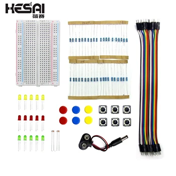 Starter Kit UNO R3 Mini Breadboard LED Jumper Wire Button for arduino Diy Kit 
Starter Kit UNO R3 Mini Breadboard LED Jumper Wire Button for arduino Diy Kit