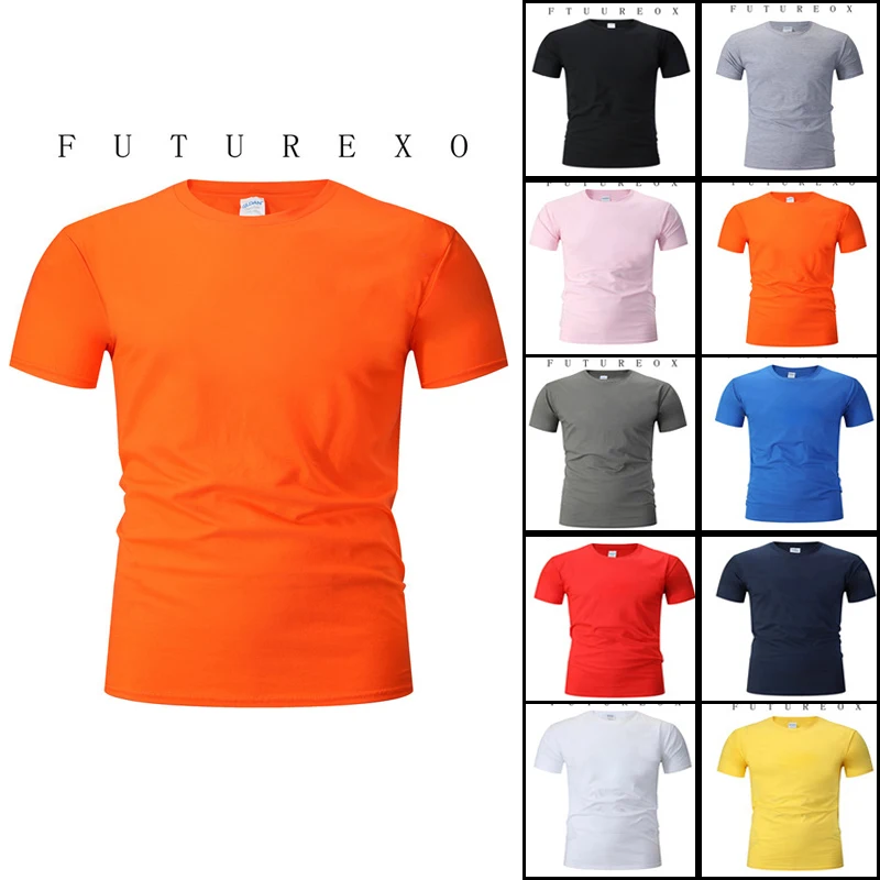 FUTUREOX Brand Clothing 10 colors O neck Men's Pure cotton T Shirt Men Fashion Tshirts Fitness Casual For Male T-shirt 2019 new
FUTUREOX Brand Clothing 10 colors O neck Men's Pure cotton T Shirt Men Fashion Tshirts Fitness Casual For Male T-shirt 2019 new