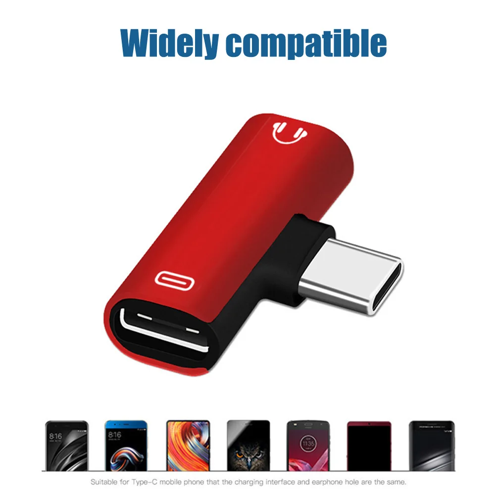 2 in 1 Type C Audio Adapter USB Type-C To 3.5 mm Jack Headphone Cable Audio Charging Splitter Adapter For Xiaomi For Huawei
2 in 1 Type C Audio Adapter USB Type-C To 3.5 mm Jack Headphone Cable Audio Charging Splitter Adapter For Xiaomi For Huawei