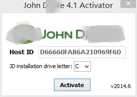 John Service Advisor 4.1 2014-6v Activator -All functions and models