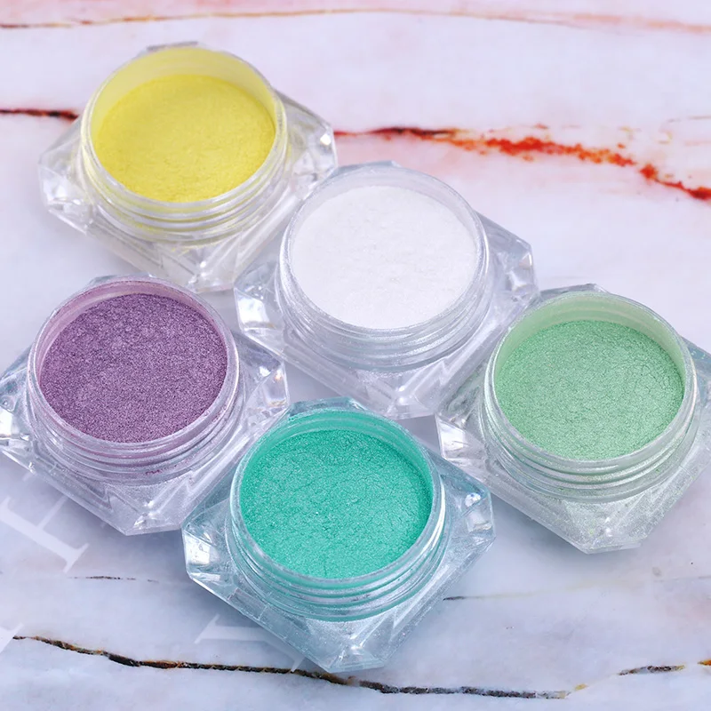 Mirror Nail Glitter Powder Yellow Purple Mixed Colors Shiny Pearl Nail Art Beauty Chrome Pigment Dust for Nails DIY Decorations
Mirror Nail Glitter Powder Yellow Purple Mixed Colors Shiny Pearl Nail Art Beauty Chrome Pigment Dust for Nails DIY Decorations