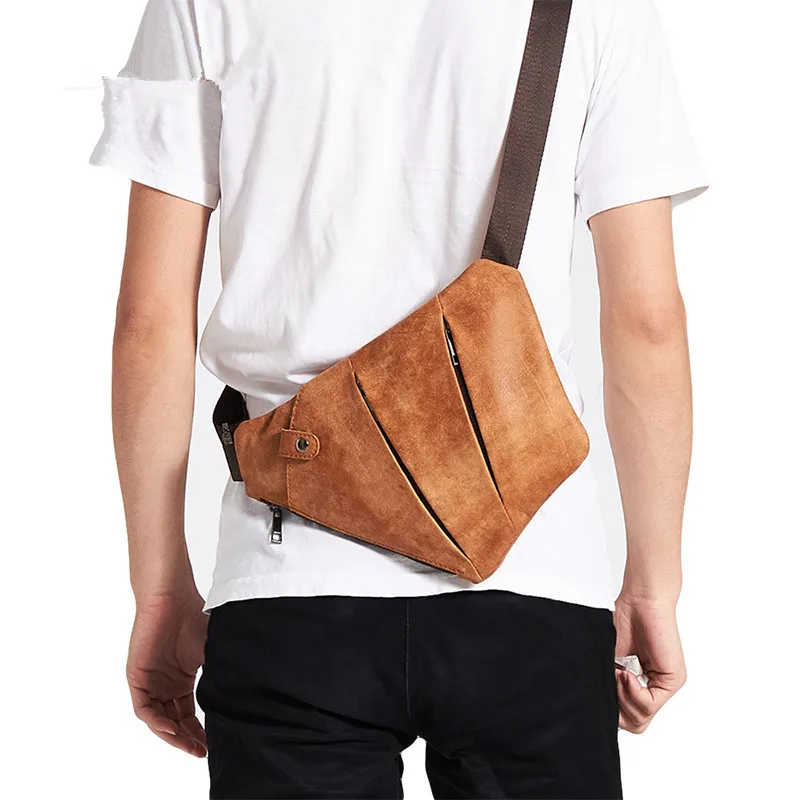 Genuine Leather Tote Crossbody Bags Men's Chest Bag Real Leather bag Diagonal Package 2019 new Back Pack Travel
Genuine Leather Tote Crossbody Bags Men's Chest Bag Real Leather bag Diagonal Package 2019 new Back Pack Travel