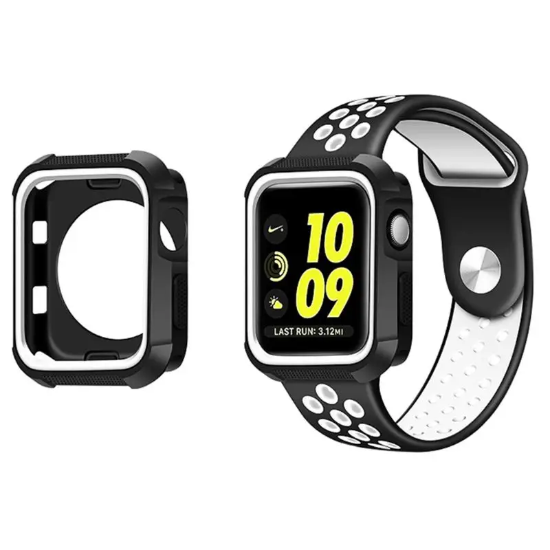 Silicone TPU Protective cases cover For Apple watch 4 44mm 40mm Case iwatch band series 4 Replacement Protection frame
Silicone TPU Protective cases cover For Apple watch 4 44mm 40mm Case iwatch band series 4 Replacement Protection frame