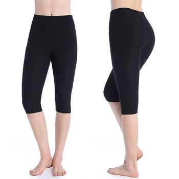 FLORATA Summer Knee Leggings for Women Lady Cropped Trousers Legging Elastic Waist Push Up Leggings Plus Size
FLORATA Summer Knee Leggings for Women Lady Cropped Trousers Legging Elastic Waist Push Up Leggings Plus Size
